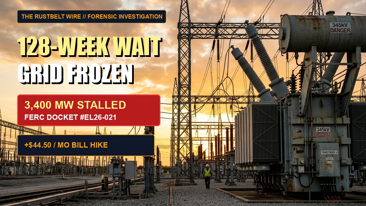 The 128-Week Bottleneck: Why Substation Transformers Are Stalling the US Power Grid